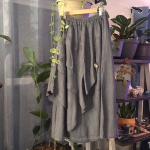 B. Hadikusumo Linen Skirt